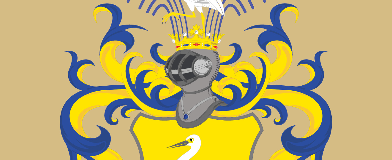 Details from the crest